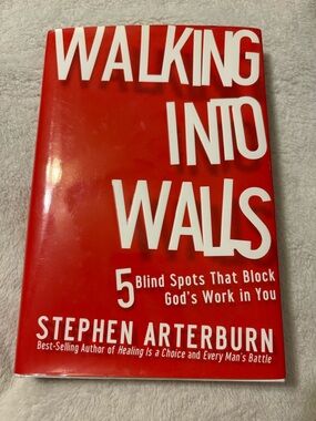 Worth Bold Red Christian Self-Help Book Back Cover